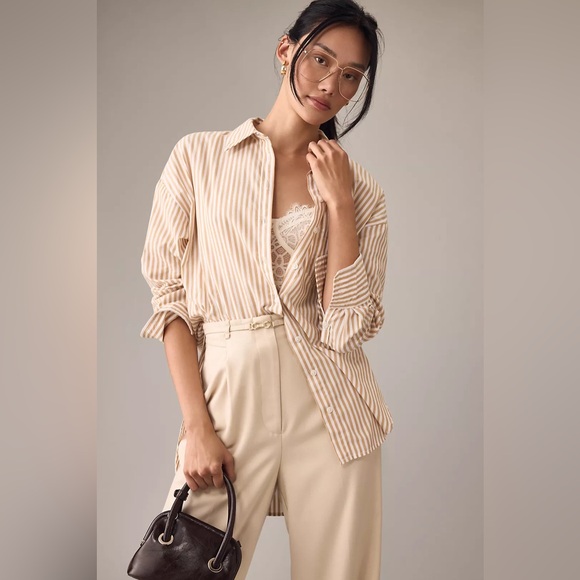 Anthropologie Tops - The Bennet Buttondown Shirt by Maeve Medium